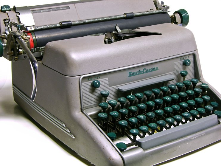 dating smith corona typewriter
