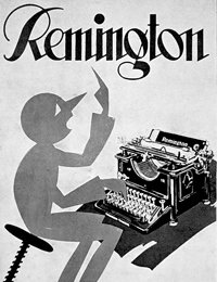 Remington 12 ad, 1928
